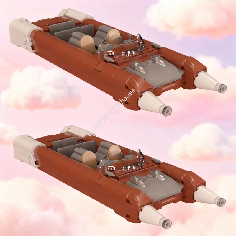 

315pcs MOC Lancer Class Deluxe Airspeeder Star Battle Model Building Blocks Construction Creative Toy Idea Festival Gift Brick