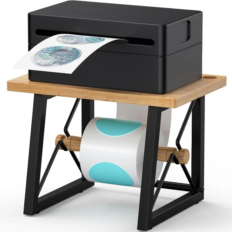 

Label printer holder, desktop, label printer rack