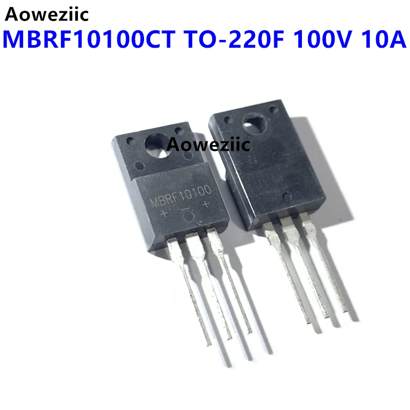 MBRF10100CT TO-220F MBRF10100 10A 100V Schottky Diode Original