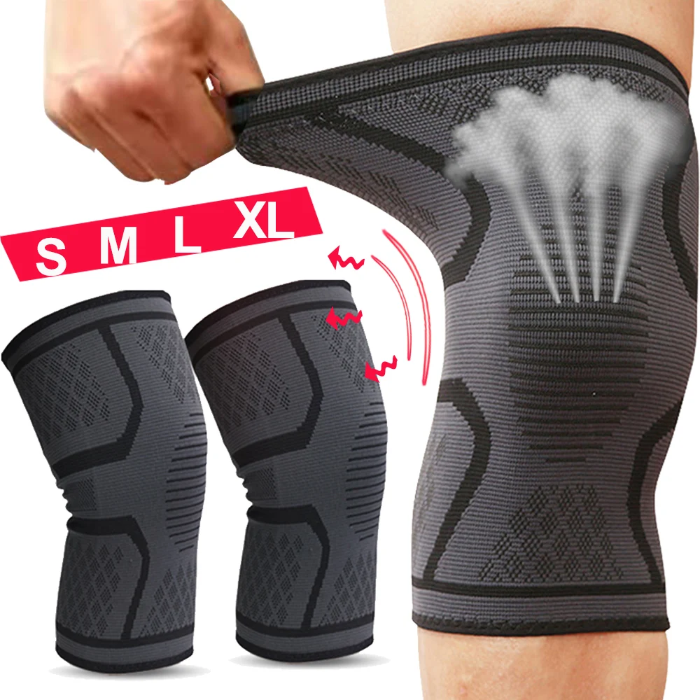 Breathable Knee Braces for Pain Pressure Fitness Knee Pads High-Elastic Meniscus Tear Arthritis Pain Relief Knee Care Sleeves