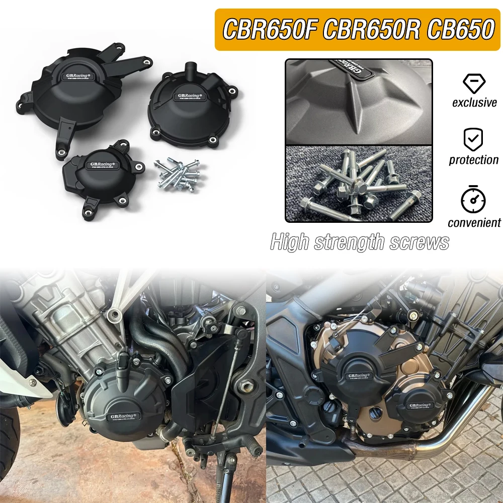 

Suitable for Honda CBR650F 2014-2020 CBR650R CB650 2019-2020 motorcycle modification engine hood protective cover kit