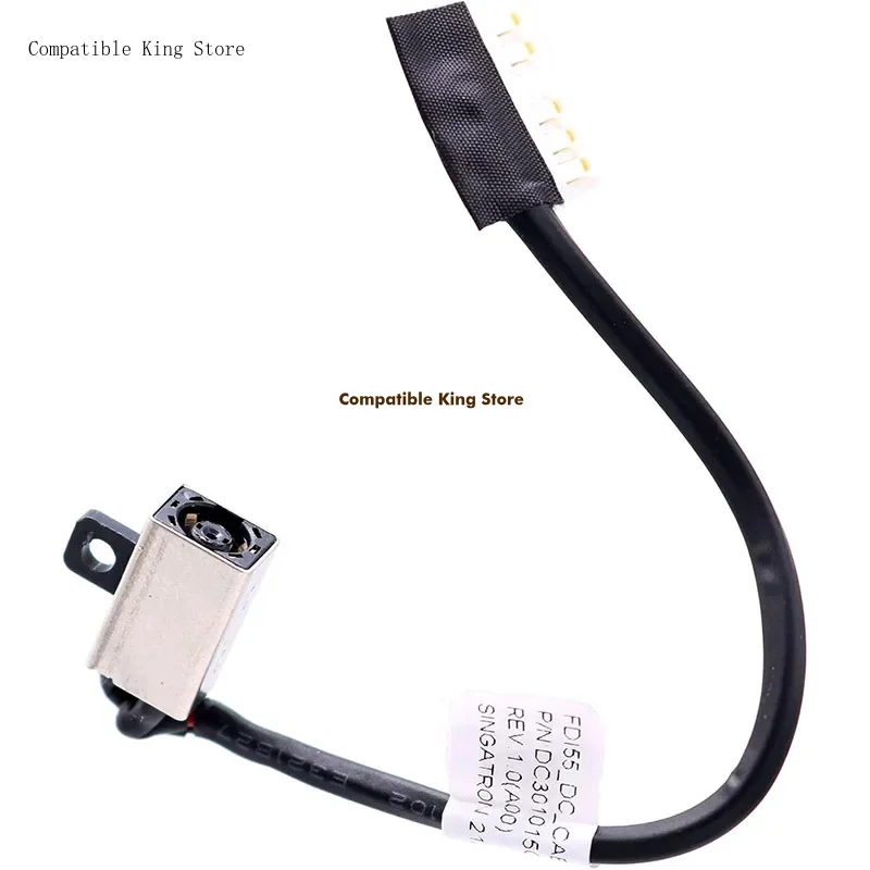 d for Dell Vostro 3480 3481 3580 3581 3582 3583 3584 3585 Latitude 3490 3590 228R6 0228R6DC Power Input Jack Cable Charging Port