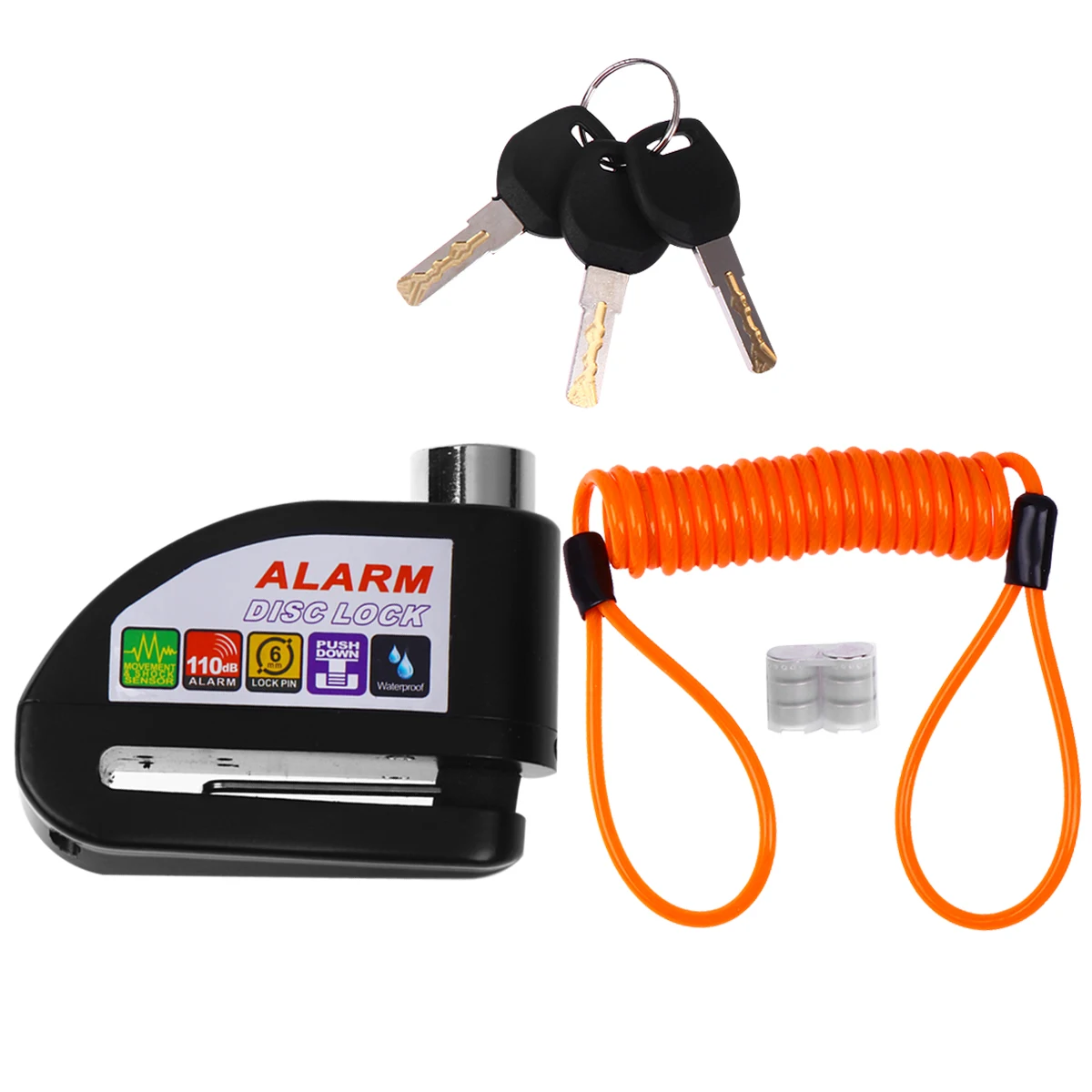 

Anti Theft Scooter Bike Heavy Disc Brake For Motorcycle Duty Disc Brake Lock with Motorcycle Lock Security Function