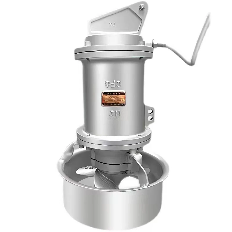 

QJB submersible mixer high-speed submersible flow pusher 304 stainless steel submersible mixer sewage mixing mixer