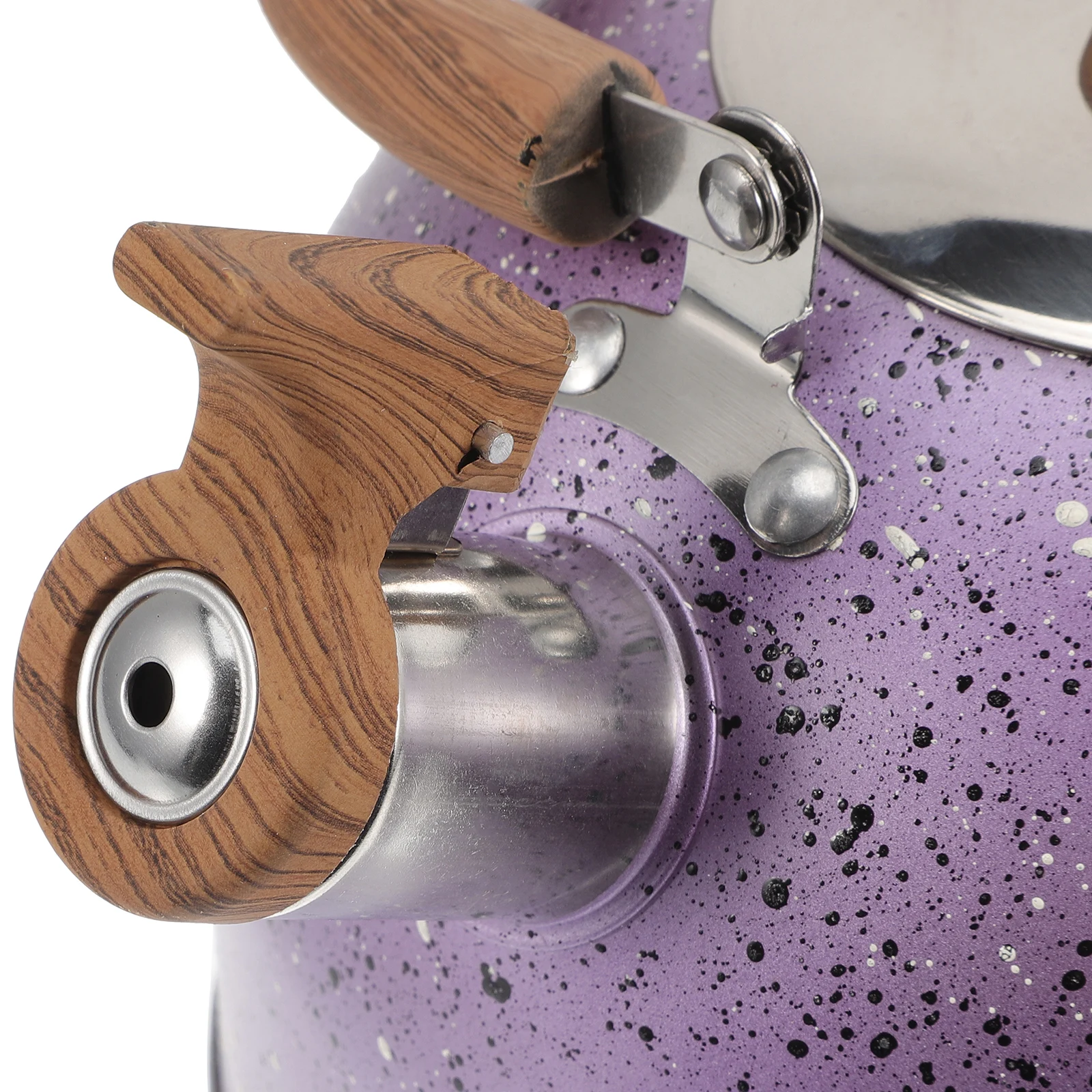 

Stainless Steel Boiling Metal Kettle Pot Heating Practical Household Metal Water Kettle Kitchen Cookware