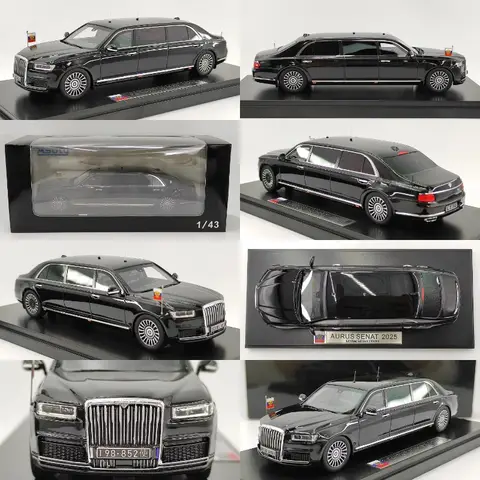 Asoty 1:43 Scale AURUS SENAT 2025 Presidential Resin Car Model