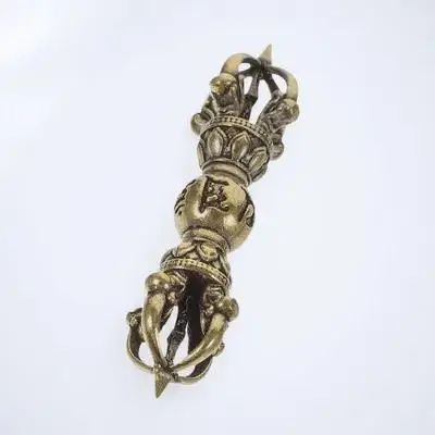 مدقة فاجرا صغيرة زينة حرفية نحاسية تمثال دارما ديني ديكور منزلي حرف نحاسية مدقة ديكور منزلي ،