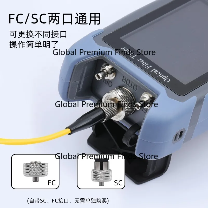 Optical Time Domain Reflectometer (OTDR) Fiber Tester English Version - Fiber Break Locator Faulty Cable Detection Instrument