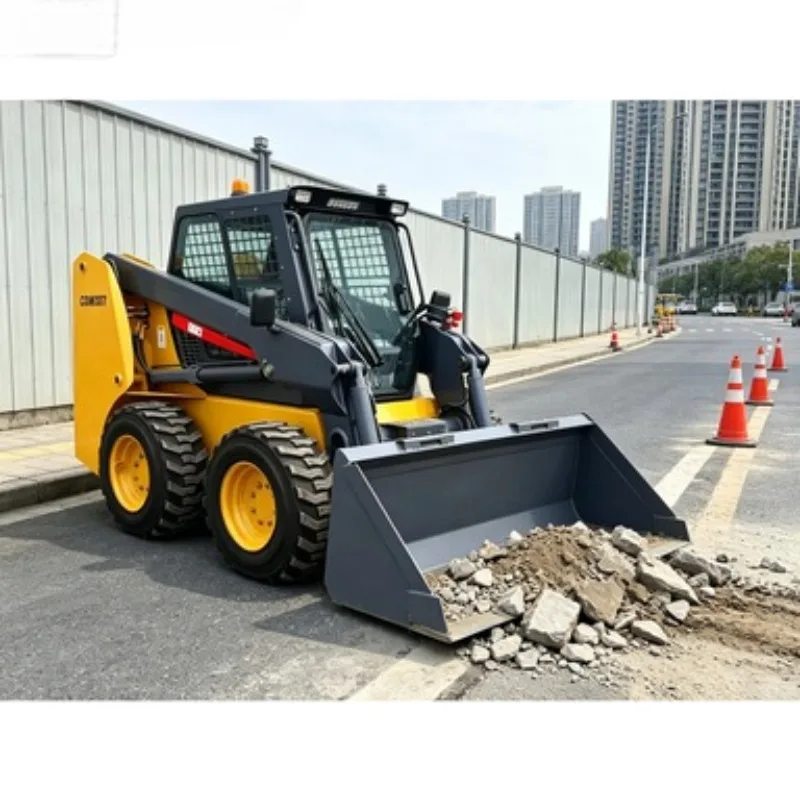 Electric Compact Track Loader for Farm Ranch Landscaping and Construction Site Work Battery Powered Mini Skid Steer