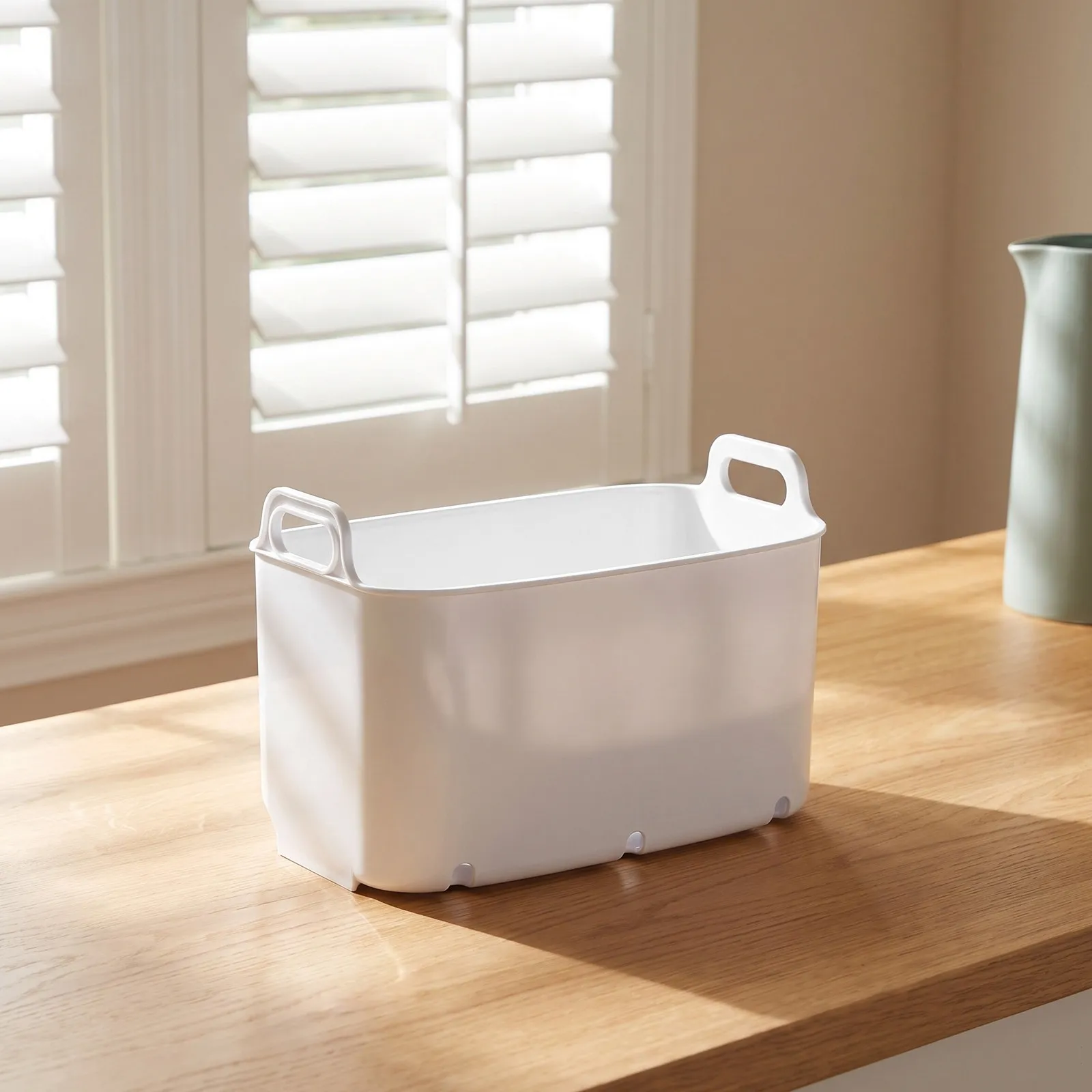 7x5 Inch Ice Maker Ice Basket Replacement Storage Bin Cubes Collection Container for Ice Maker Machine Ice Cube Holder for Home