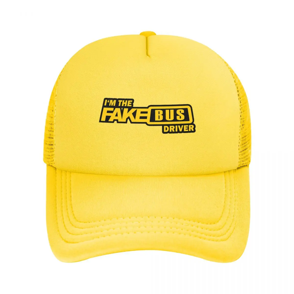 I'M The Fake Taxi Driver Mesh Baseball Caps Snapback Baseball Hats Breathable Casual Casquette Outdoor For Men's And Women's