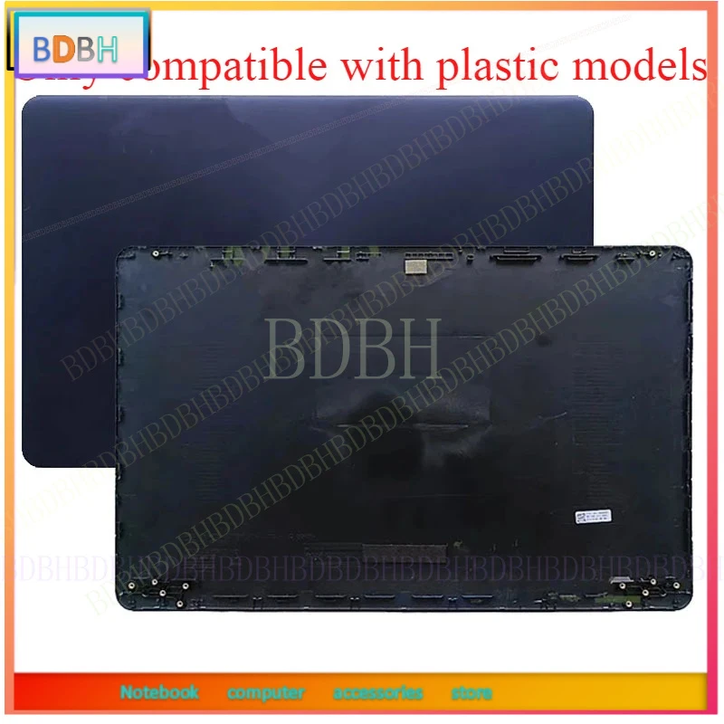 For Vivobook X705 X705M X705U X705UA Plastic Version Only Laptop Top Case Back Cover(No Hinge Cover) Bottom Case D Shell