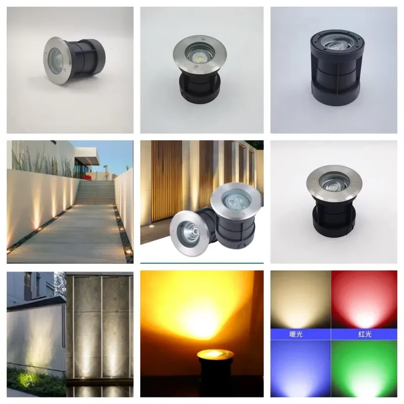 Adjustable Angle 5W 7W LED Outdoor Spot Light for Aluminum Body COB Polarized IP67 Landscape Lighting 15-60 Beam Angle
