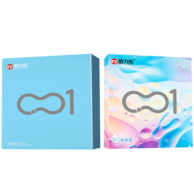0.01 Ultra Thin Condoms Thick Polyurethane Natural Rubber Penis Sleeve Delay Ejaculation Non-latex Surface Smooth for Adults