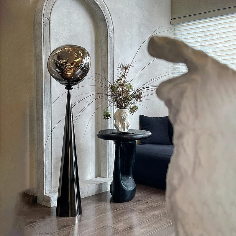 Minimalist Creative Led Lava Floor Lamp Living Room Bedroom Bedside Lamp Home Decor Sofa Corner Standing Table Light CX322DS