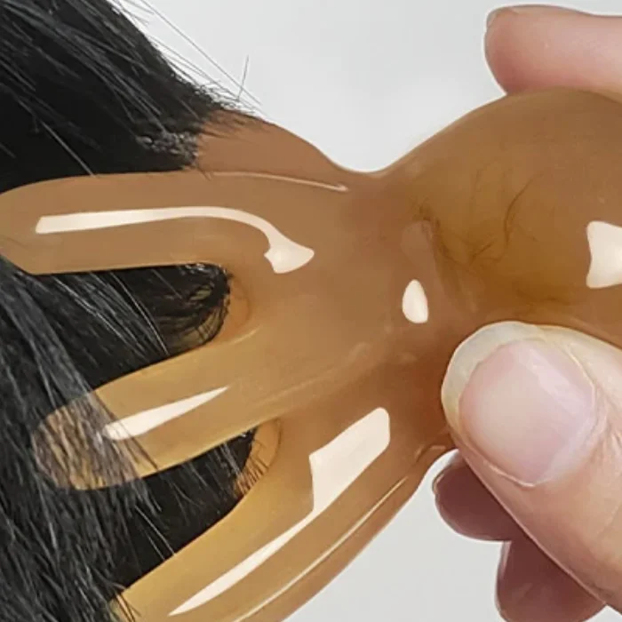 

2 шт., смоляная расческа-осьминог, массажер для головы, меридиан, соскабливание, массаж головы, иглоукалывание, спа, домашний инструмент для терапии здоровья тела