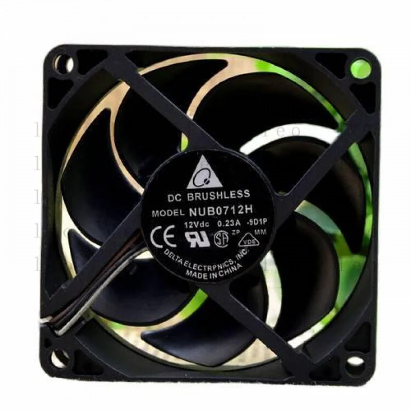 

YY 1 шт. для NUB0712H 7 см 12 В 0,23 А 7025 3-проводной охлаждающий вентилятор для проектора # Ф4