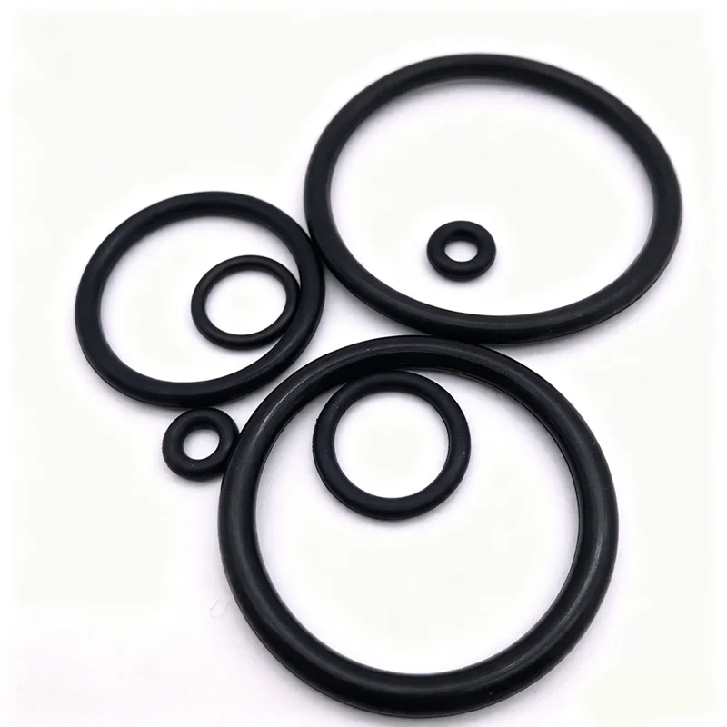 1~10Pcs CS 2.5mm EPDM O-Ring Sealing Gasket OD 6-160mm Rubber Washer Ring Exhaust Installation Rubber Insulator Grommet Black image 6
