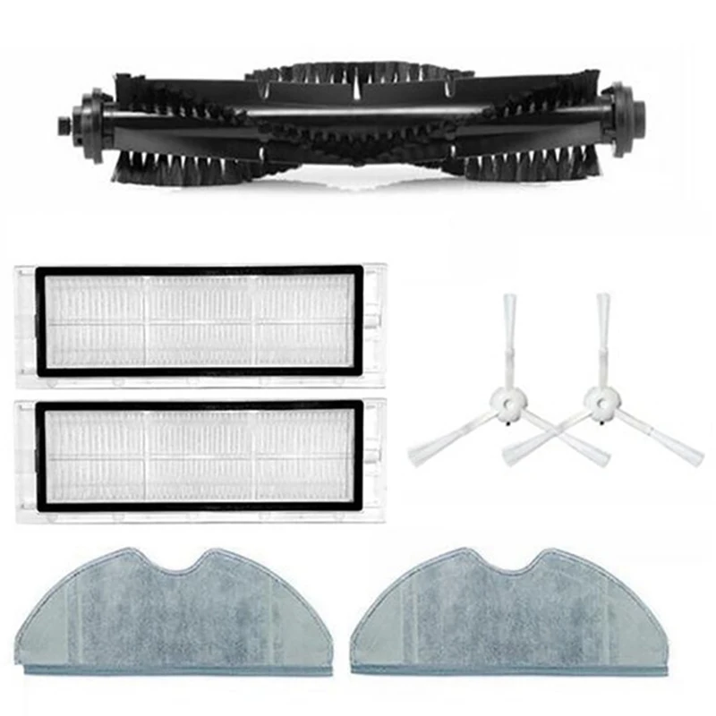 For 360 S7 Robot Vacuum Cleaner Mop Roller Brush Washable Robot HEPA Mops For 360 S5 S7 Robot Vacuum Cleaner Parts