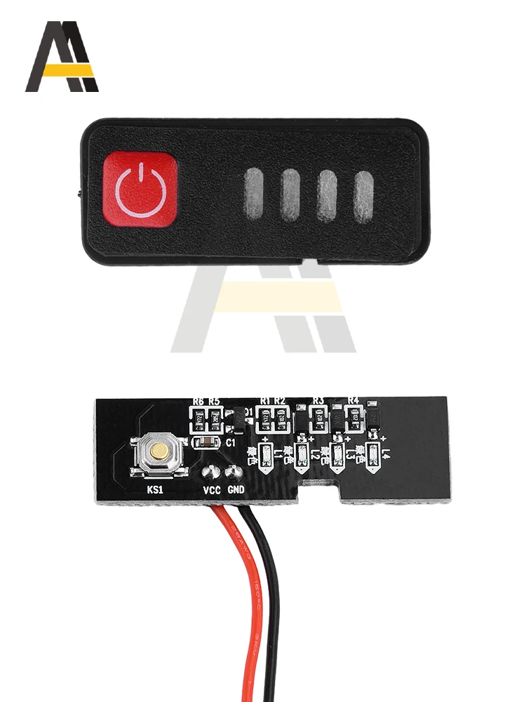 리튬 배터리 디스플레이 모듈 5S/10S 18V 21V 전기 드릴 스크루 드라이버 배터리 용량 표시기 LED 디스플레이 18650 배터리