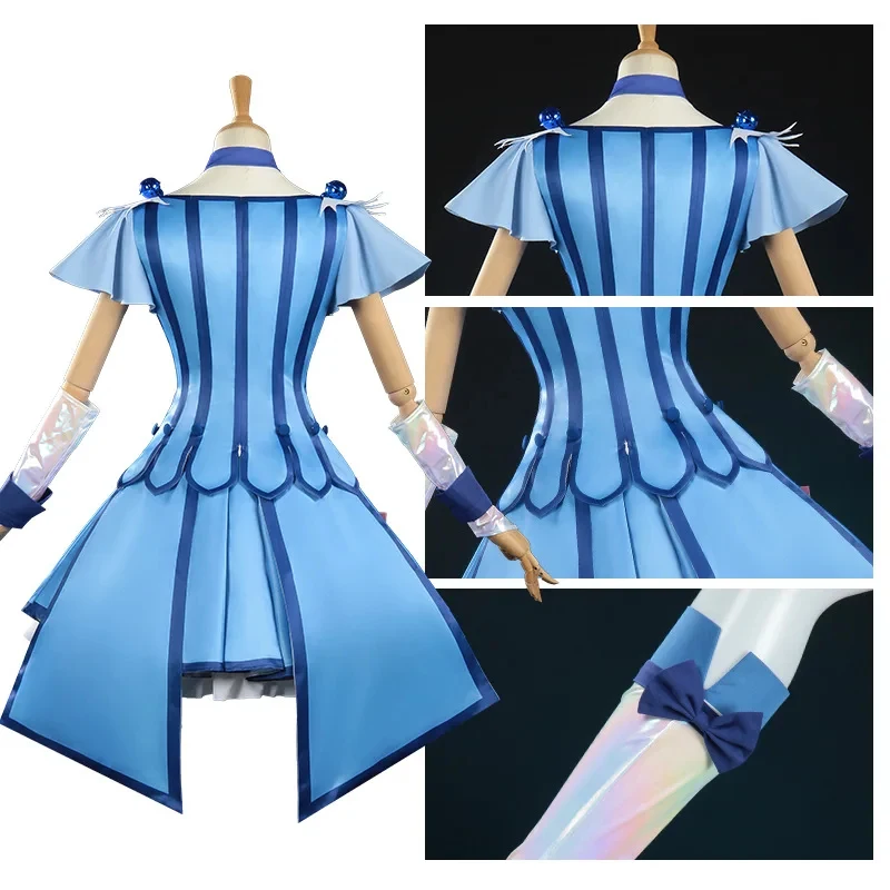 

c;4,g\6/ Beauty Cosplay Costumes Anime Smile! Pretty Cure Role Paly Uniform Halloween Carnival Party Dresses For Wom3;v\6.h/