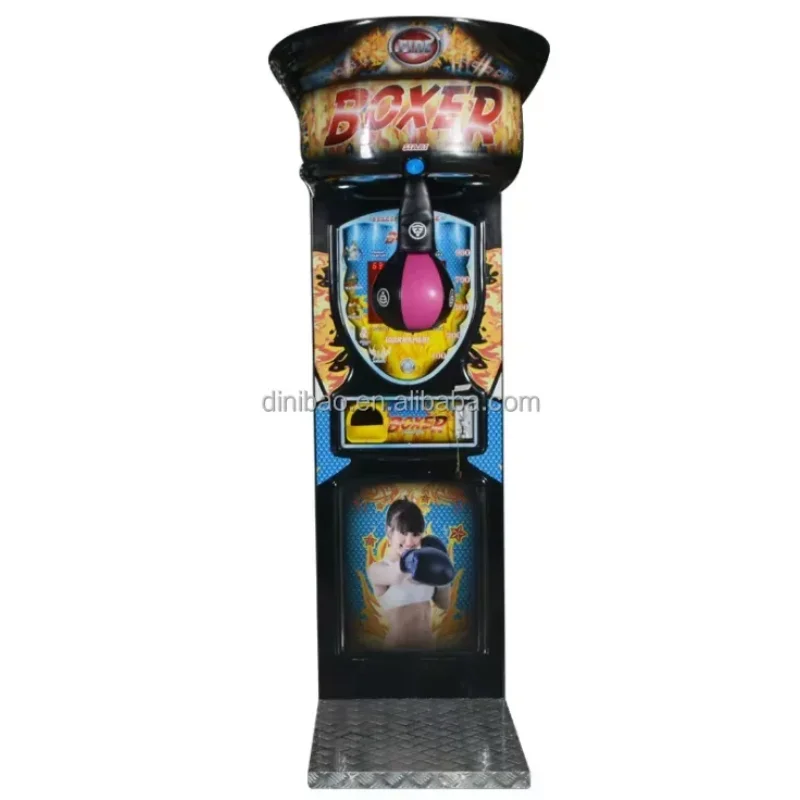 New Indoor Big Boxing Punch Machine Arcade Games Boxing Machine Ticket Redemption Machine For Game Center