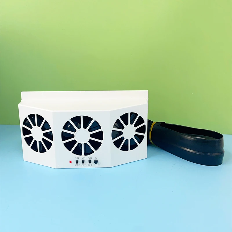 

New High Power Solar Car Cooler Window Radiator Exhaust Fan Ventilation Cooling System Auto Air Vent Radiator Fan for Car