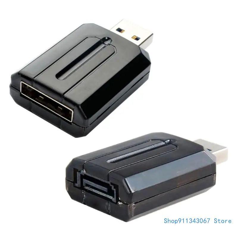 

Адаптер из АБС-пластика USB 3,0 к USB 3,0 к разъемам конвертера eSATA с набором микросхем JM539, с возможностью горячей