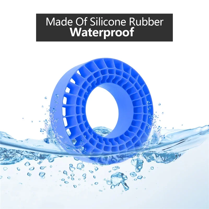

4PCS Silicone Rubber Insert Foam Tire Fit For 1.9 Inch Wheel Tires 108Mm Foam Fit For 1/10 RC Crawler Car