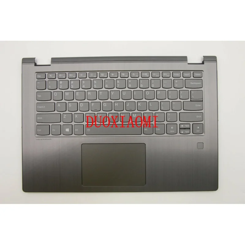 

New For Lenovo Flex 6-14IKB 6-14ARR Palmrest US BL FP Keyboard 5CB0R08815