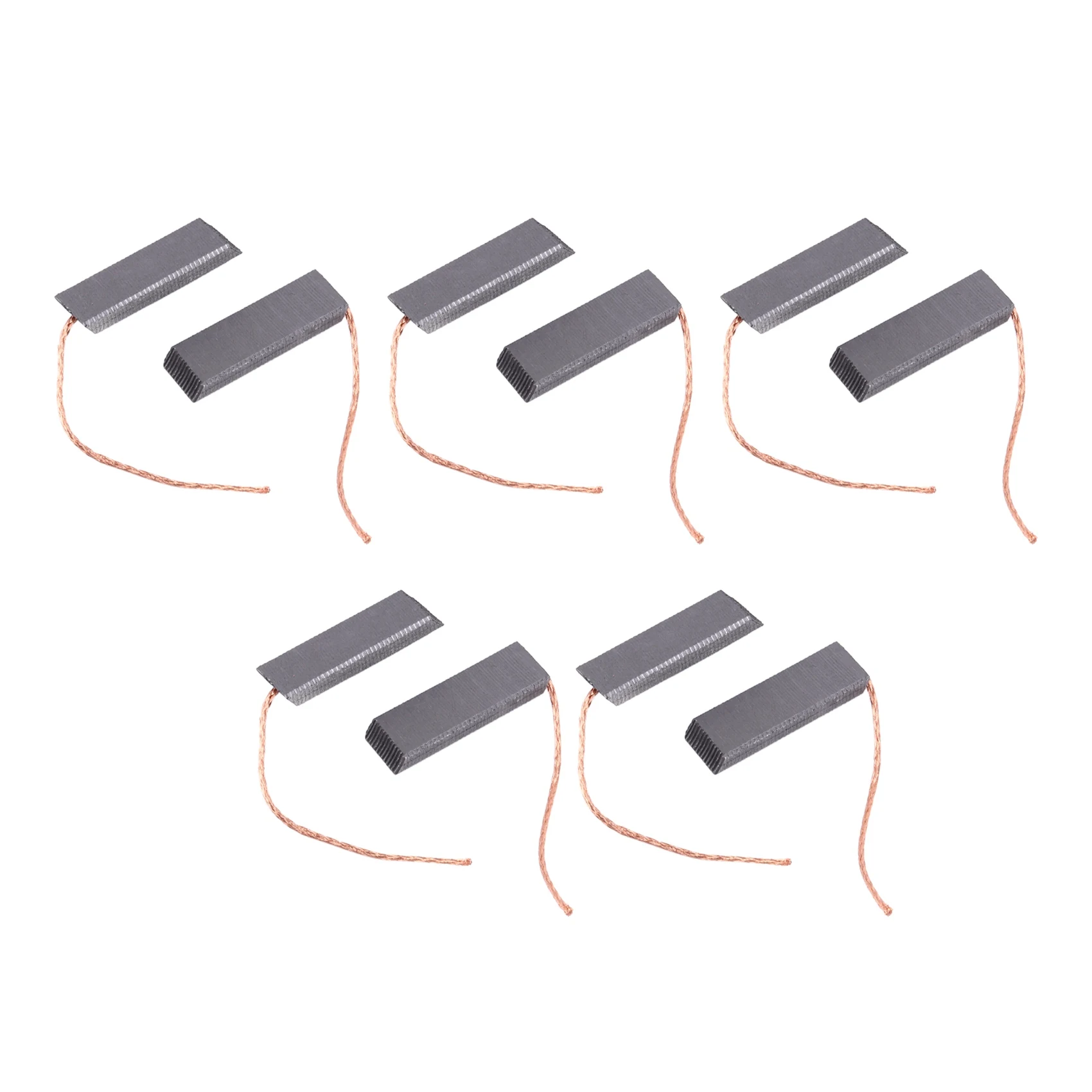 ABNP 10Pcs Carbon Brushes Motor Carbon Brushes for Drum Type Washing Machine Parts 5X13.5X40mm