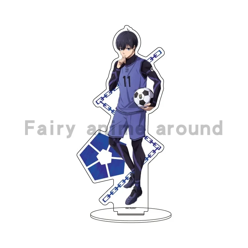 أنيمي عمل الشكل دمية Chigiri Hyoma Isagi Yoichi Kunigami Rensuke الاكريليك حامل نموذج لوحة تأثيري لعبة للهدايا #5