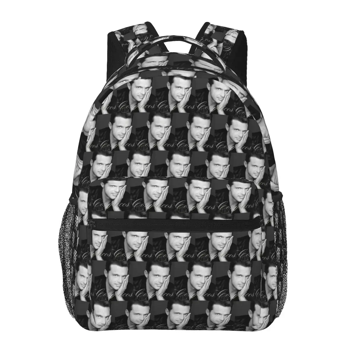 

Luis Miguel Singer Student Backpack School Bag Hiking Travel Daypack for Boys Girls Fashion Bookbag Shoulder Bags