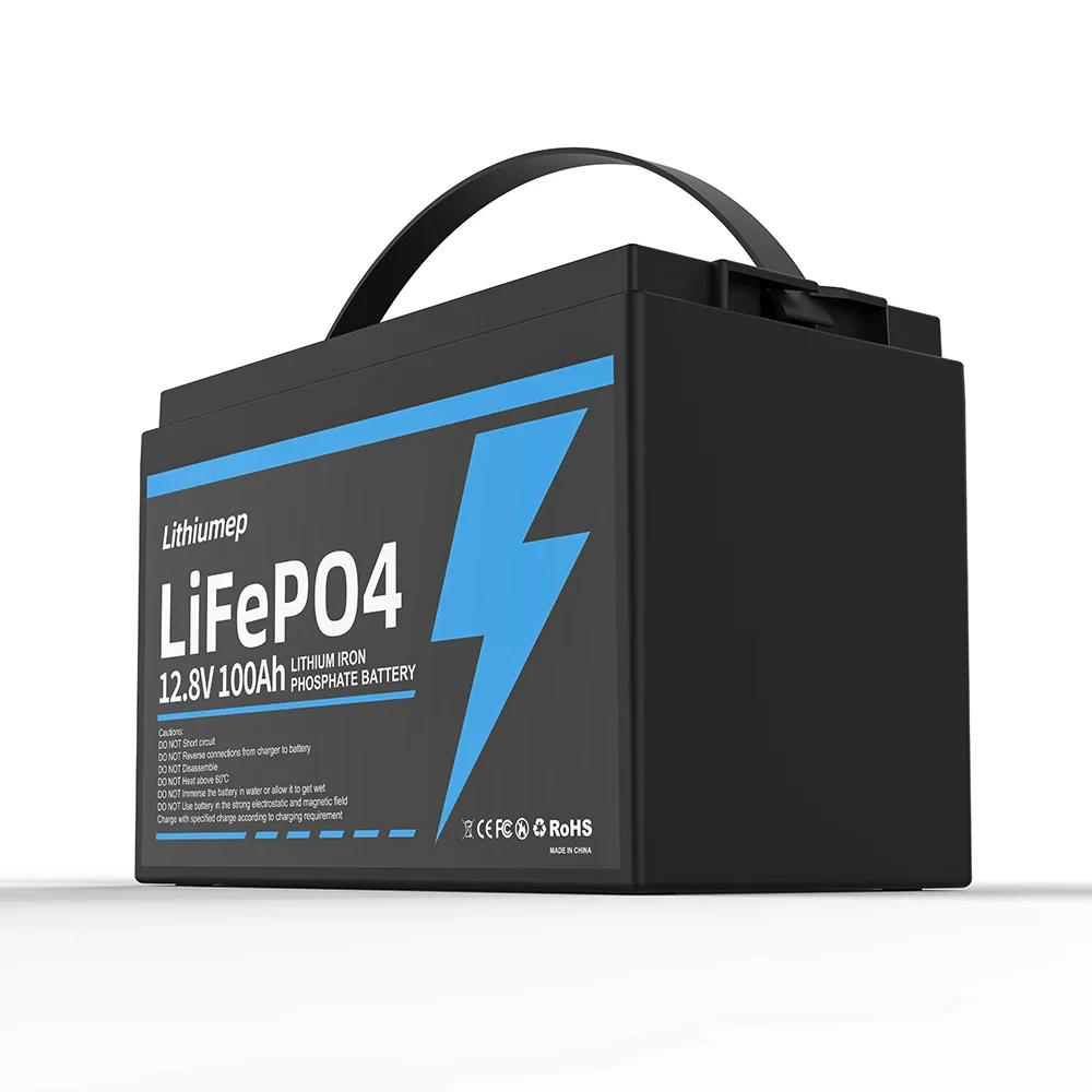 Батерея LiFePO4 12V100AH- 24V200AH Батерея літійного залізного фосфату з вищою потужністю, кращою безпекою, придатною для різних