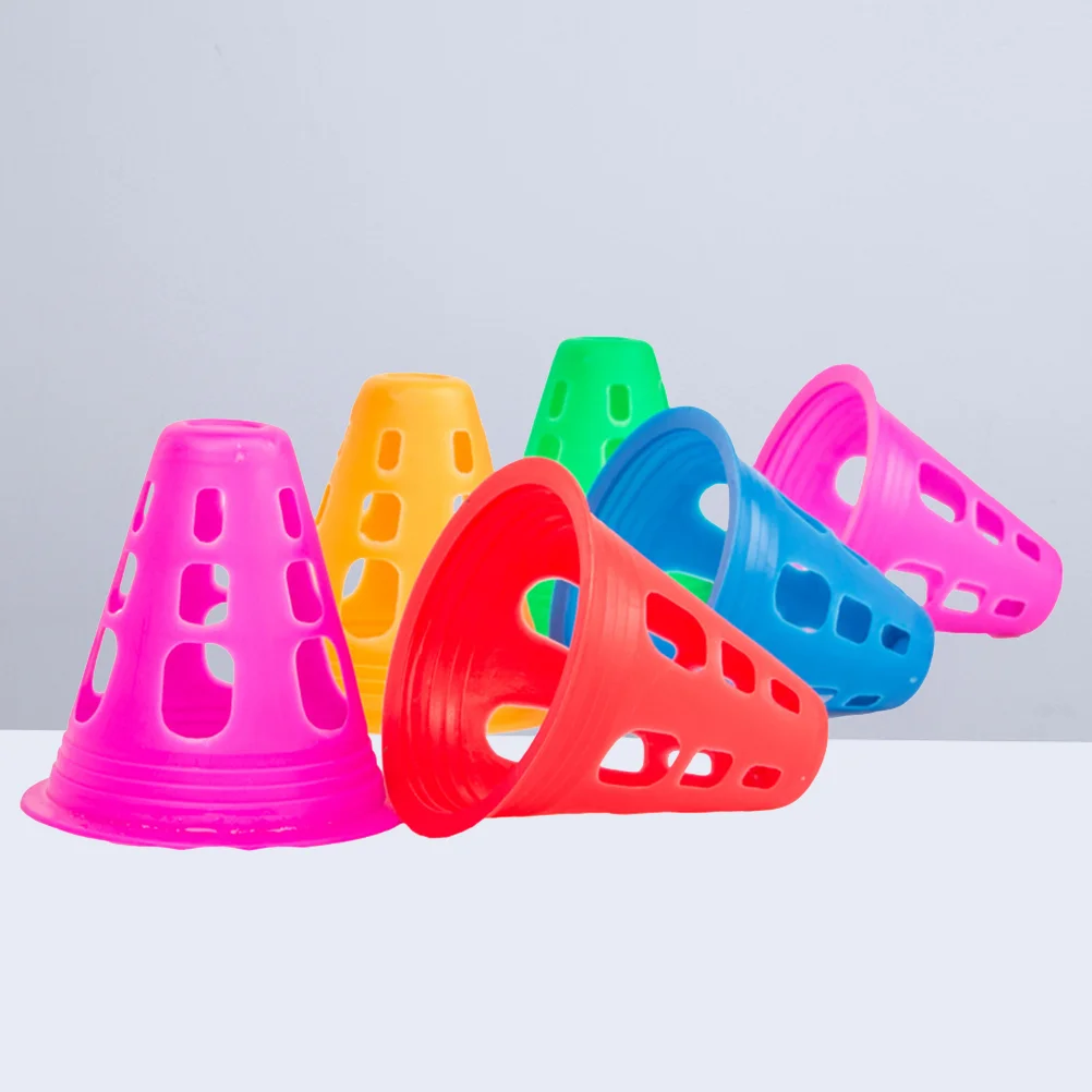 

10 Pcs Soccer Training Cones Traffic Roller Skating Football Skates Sports Pile