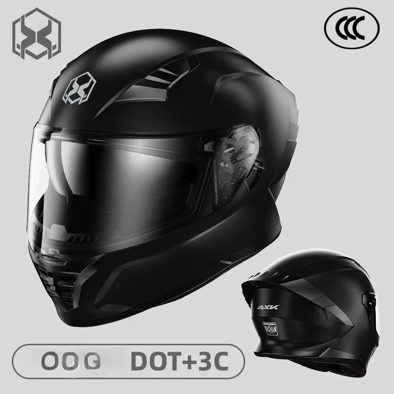 3C Certification Motorcycle Helmet Men's Cycling Locomotive Four Seasons Lady Electric Motorcycle DOT Safety Helmet