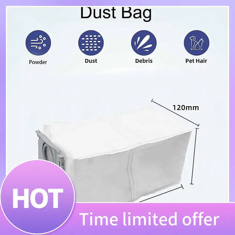 

A11R Roller Brush Main Brush, Side Brush, Dust Bags, Mop Cloth For Roborock Q Revo Robot Vacuum Cleaner Spare Part
