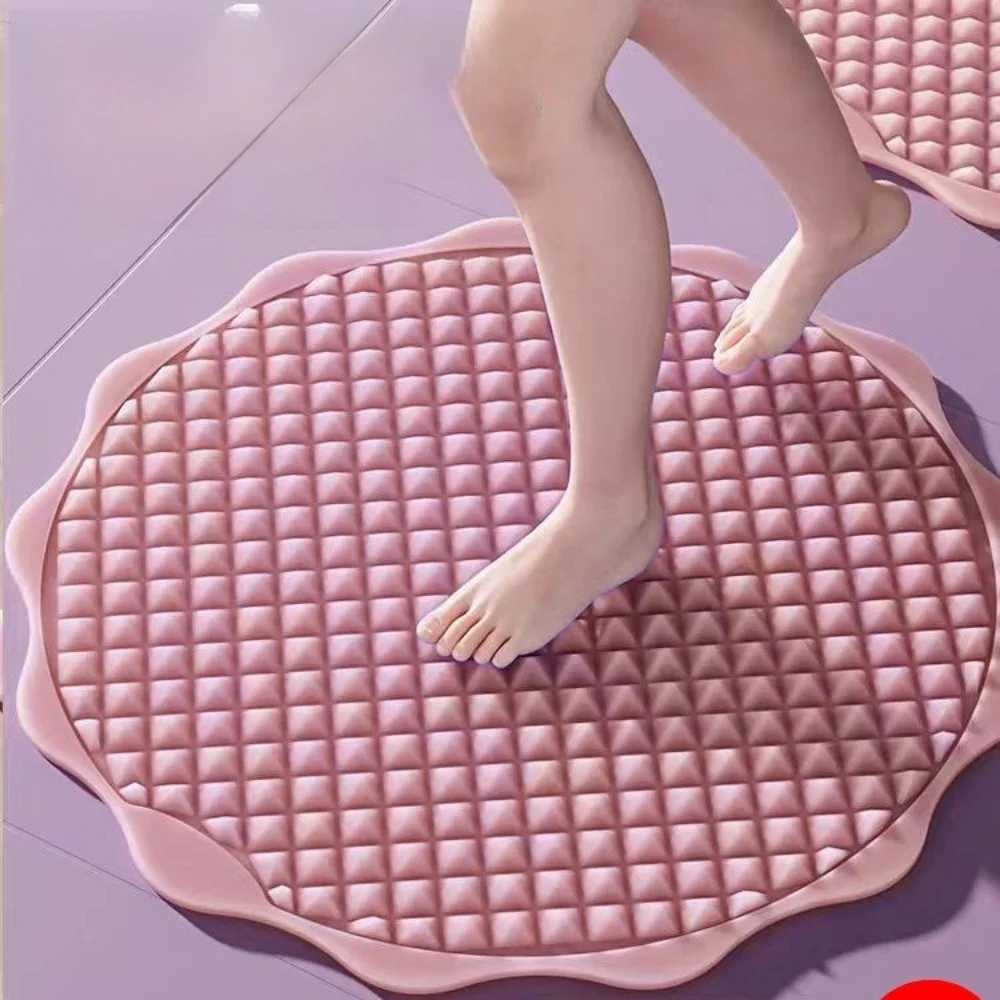 

Round Shape Foot Massage Pad Thickened Anti-Slip Jogging Mat Blood Circulation Muscle Relaxation Acupressure Board