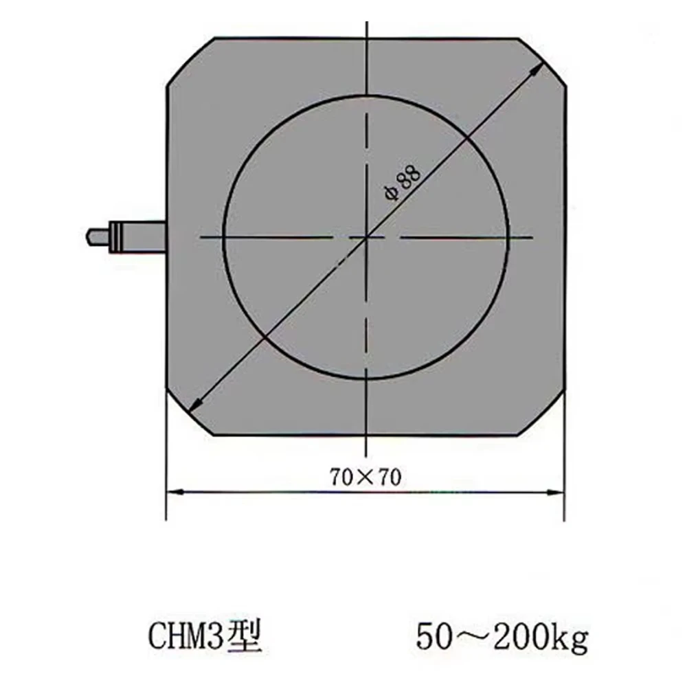 Pressure Sensor suitable High precision Transmitter for Detecting the Pedal Force Car Pedal on Weight Weighing