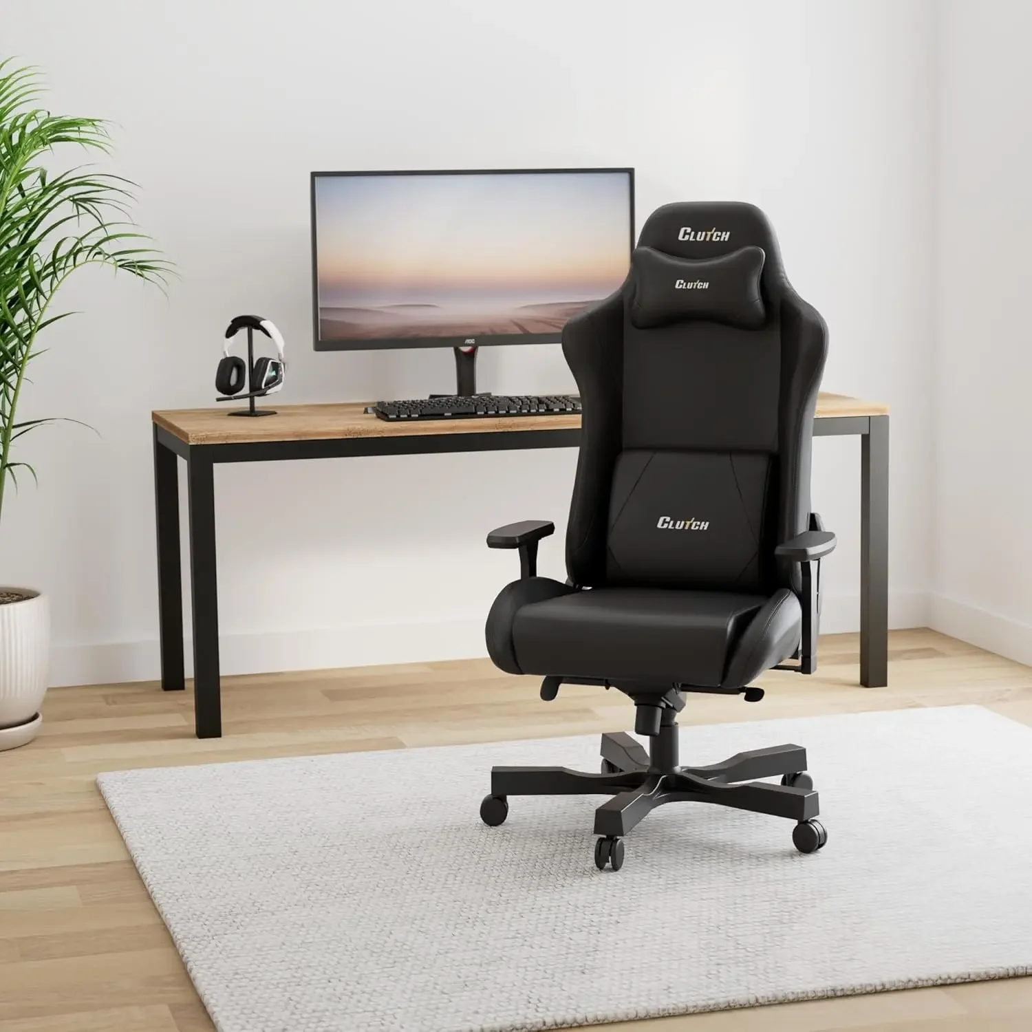 Chairz The Best Gaming Chairs - Ergonomic Gaming Chair, Video Game ChairsOffice ChairHighChairand LumbarPillow for Computer Desk