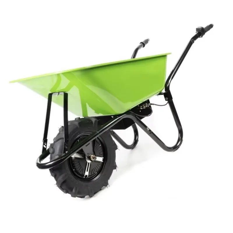 

【Best-selling】150kg Load Electric Single Wheel Hand Trolley Cart Electric Battery Electric Wheelbarrow