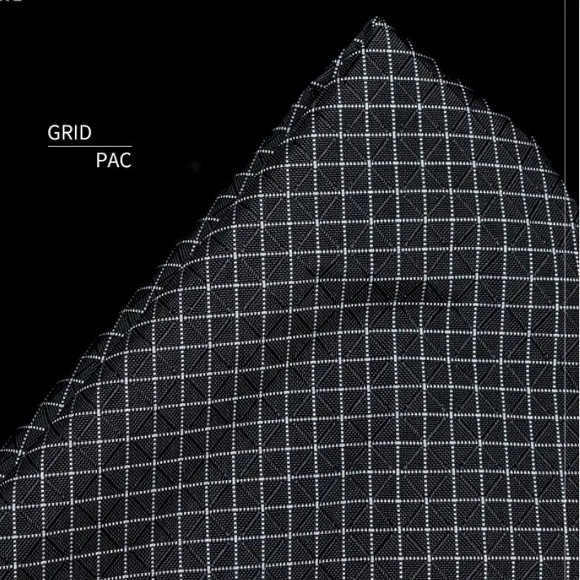 Tessuto impermeabile griglia 210D Dali Ma Nylon UHMWPE panno ultraleggero per indumento esterno resistenza all\'usura 50/100x148cm