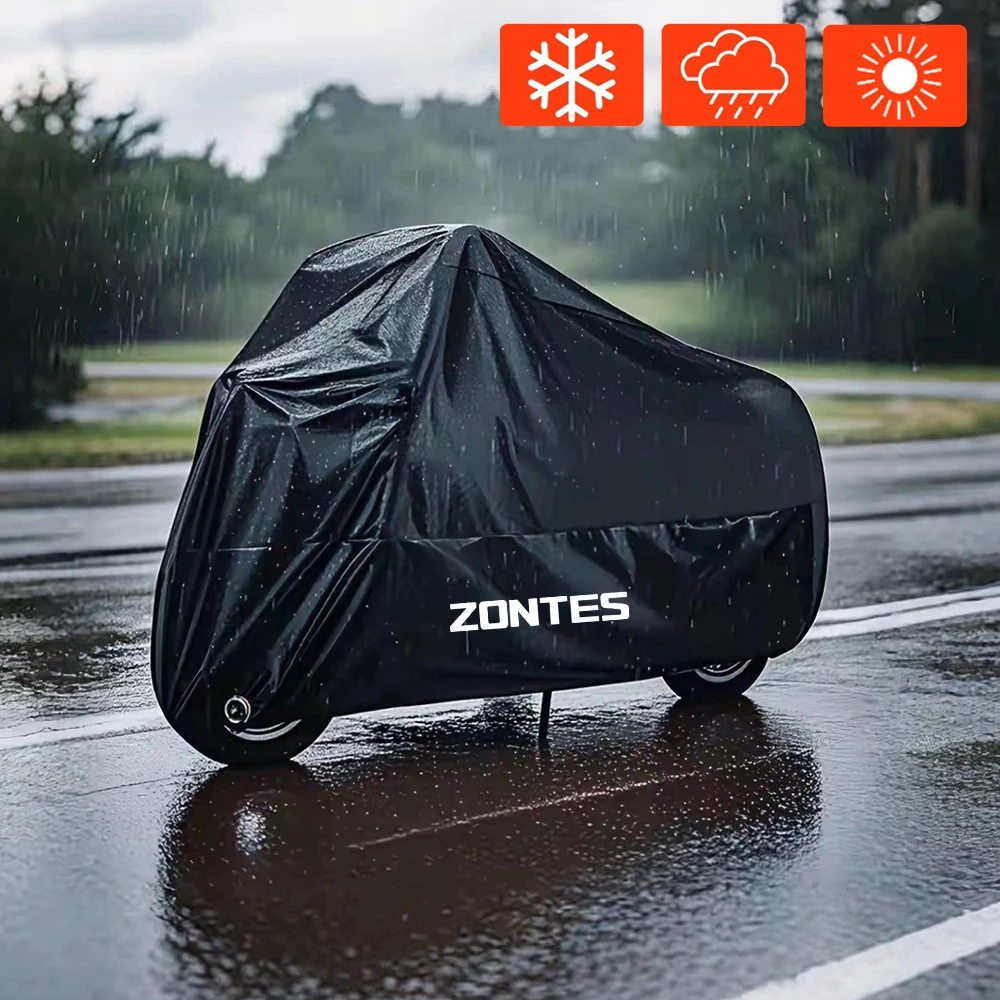 

For Zontes 368G Zt310x Zt301v Zt 310T 310V Zt310r G1 125 Zt125 Zt125U Waterproof Motorcycle Cover Rain Cover Accessories