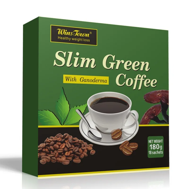 Wins Town Slim Green Coffee With GanodermaFactory Coffee Factory