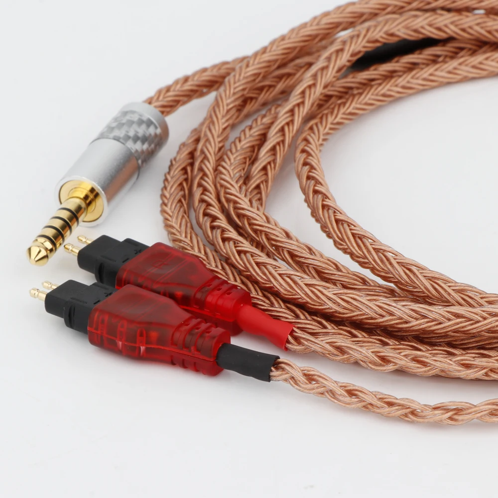 Atualizar Cabo Para Sennheiser Substituição HD414 HD650 HD600 HD580 HD565 HD545 HD535 HD525 HD265 HD25 Fone De Ouvido Cabos de Áudio