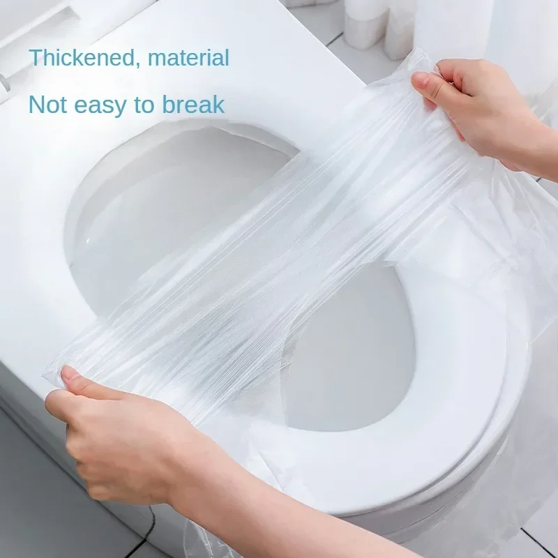 Bathroom Accessories Supplies Toilet Seats Cover 100% Portable Disposable Water Proof Camping Travel Safety Protector Bathrooms