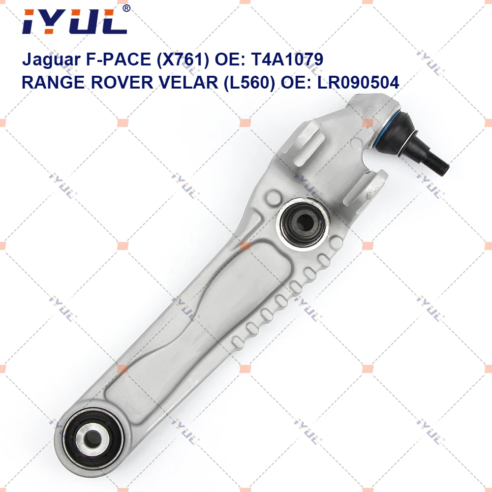 

Front Lower Suspension Control Arm Straight For Jaguar F-PACE X761 Land Rover RANGE ROVER VELAR L560 T4A1011 T4A1079