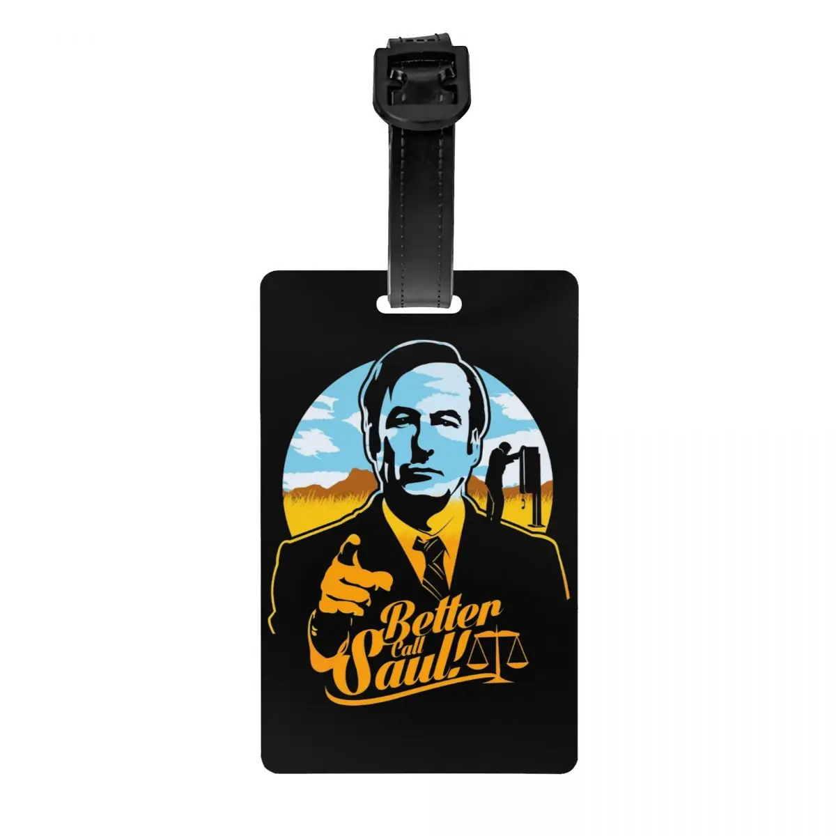 

Heisenberg Breaking Bad Luggage Tags for Travel Suitcase Better Call Saul Privacy Cover Name ID Card