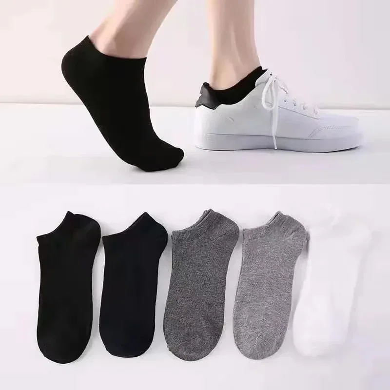Новый продукт, хлопковые носки, мужские носки, скрытые носки, неглубокий рот, носки с подогревом