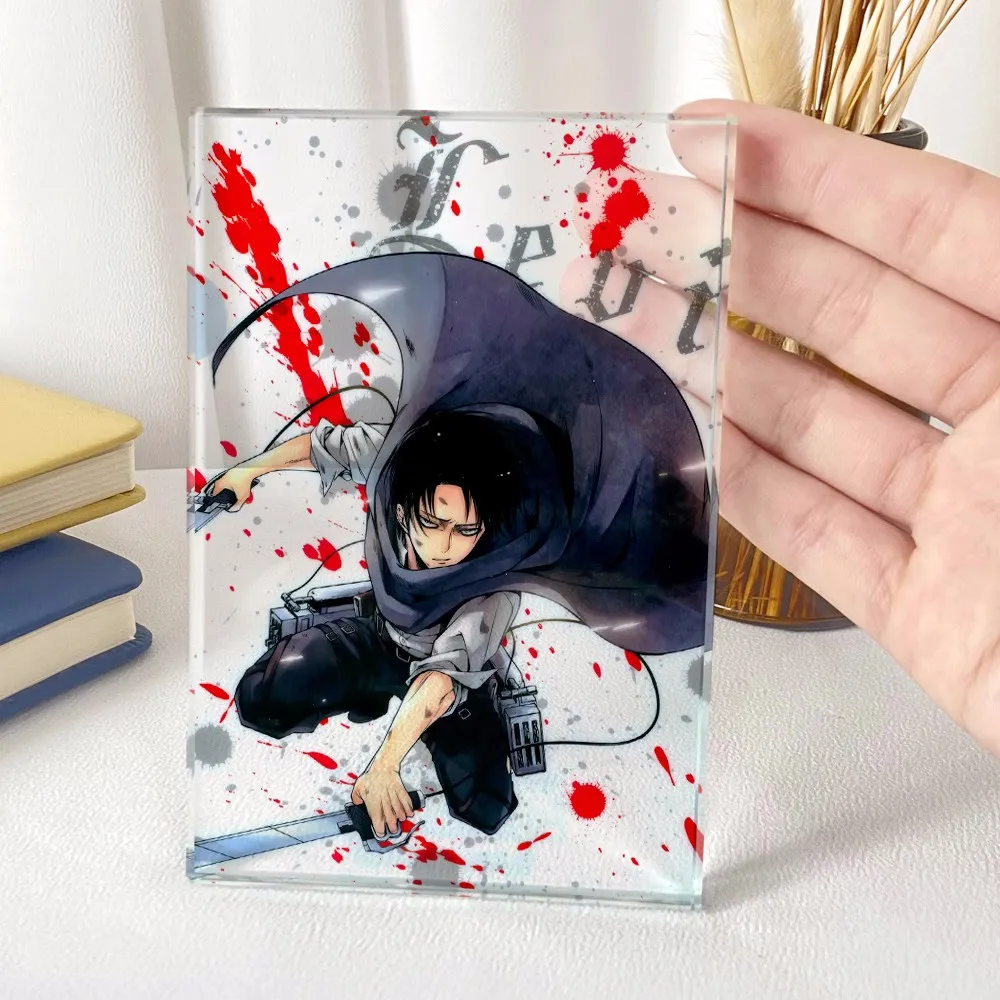 

Аниме Микаса · Акерман Эрен джейгер 12 см Косплей акриловая фигурка прозрачная настольная фигурка 4703 детская коллекционная игрушка